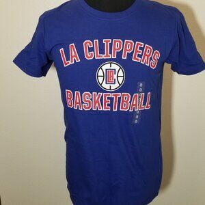 Los Angeles Clippers NBA Fanatics Mens Small Shirt Blue Basketball Street NWT